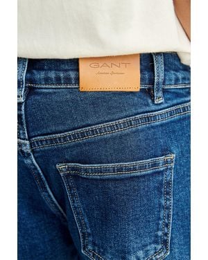 GANT Teens Teen Boys Straight Fit Jeans - Blue