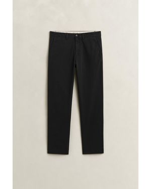 GANT Regular Fit Comfort Chinos - Black