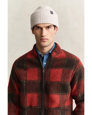 GANT Lambswool Beanie - Red