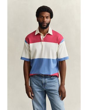 GANT Short Sleeve Rugger - Multicolour