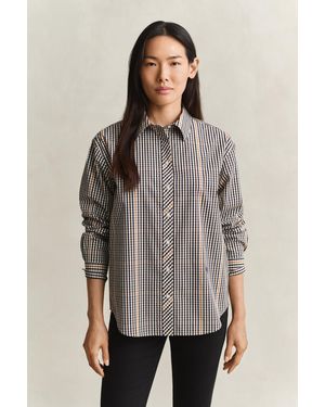 GANT Checked Shirt - Grey