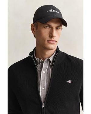 GANT Graphic Cap - Black