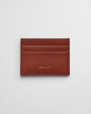 GANT Leather Card Holder () - Red