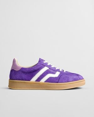 GANT Cuzima Suede Trainers () - Purple