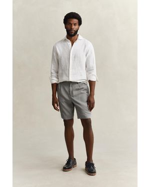 GANT Lyocell Shorts - Natural