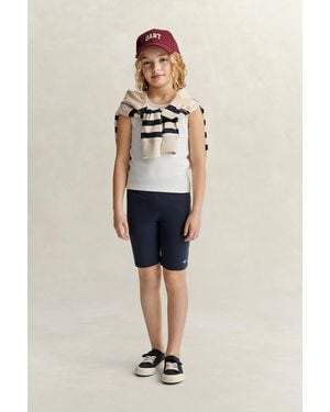 GANT Teens Teen Girls Bike Shorts Evening - Natural