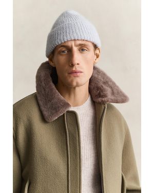 GANT Mohair Beanie - Natural