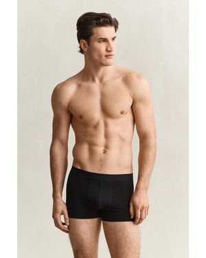 GANT 3-Pack Tonal Trunks - Black