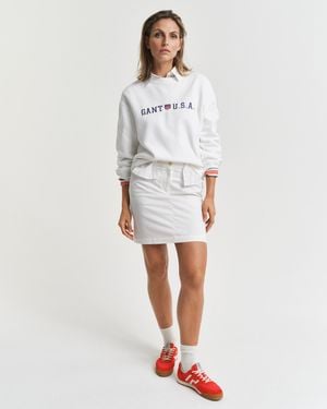 GANT Chino Skirt - White