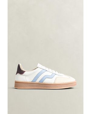 GANT Cuzima Leather Trainers Rich - Blue