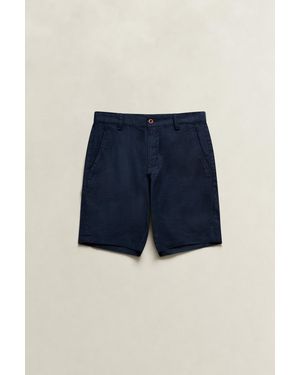 GANT Teens Teen Boys Linen Blend Shorts Marine - Blue