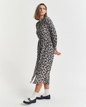 GANT Floral Print Dress - White