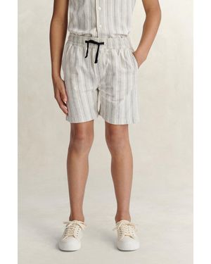 GANT Teens Teen Boys Linen Blend Shorts - Natural