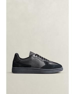 GANT Cuzmo Leather Suede Trainers - Black