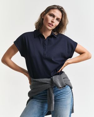 GANT Piqué Polo Shirt - Blue