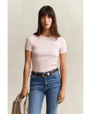 GANT Ringer T-Shirt - Blue