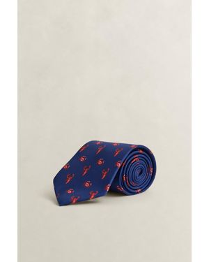 GANT Crab Tie Rich - Blue
