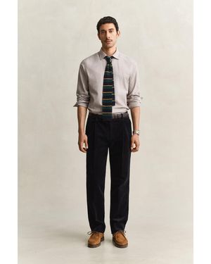 GANT Corduroy Suit Trousers Evening - Natural
