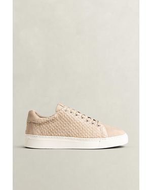 GANT Mcjulien Laced Trainers - Natural