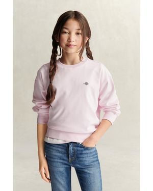 GANT Teens Teen Girls Sweatshirt Light - Pink