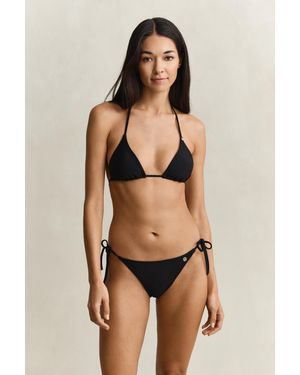 GANT Side Tie Bikini Bottoms - Black