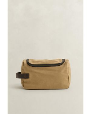 GANT Modern Toiletry Bag Warm - Natural
