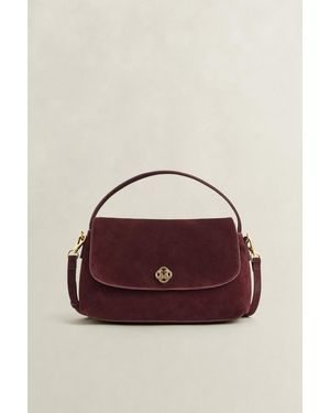 GANT Slouchy Suede Shoulder Bag - Brown