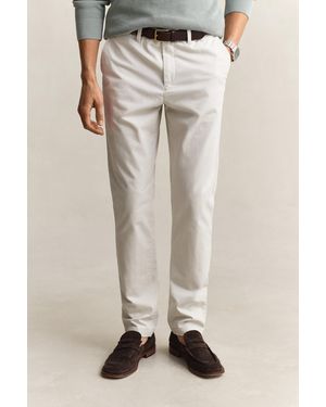 GANT Slim Fit Classic Chinos - Natural