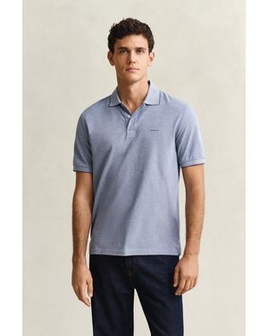 GANT Two-Toned Polo Shirt - Blue