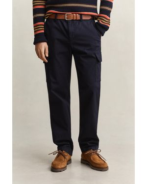 GANT Cargo Trousers Evening - Blue
