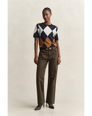 GANT Relaxed Coloured Jeans - Natural