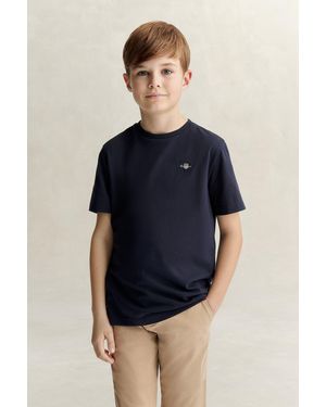 GANT Teens Shield T-Shirt Evening - Blue