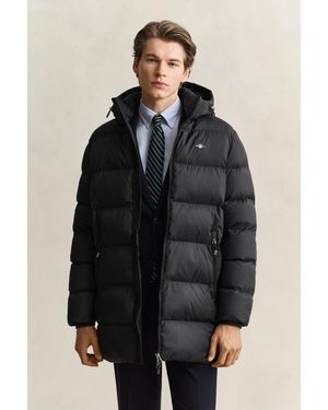 GANT Active Cloud Mid Length Jacket - Black