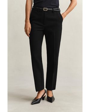 GANT Slim Fit Slacks - Black