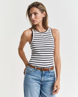 GANT Striped Tank Top - Blue
