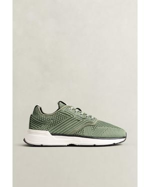 GANT Beeker Mesh Knit Trainers - Green