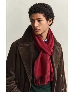 GANT Wool Scarf - Red