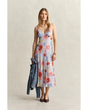 GANT Floral Strap Dress - Natural