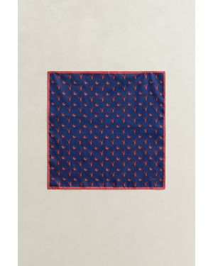 GANT Crab Pocket Square Rich - Blue