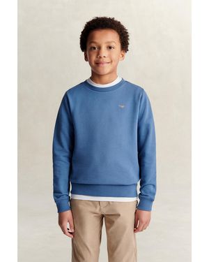 GANT Teens Shield Sweatshirt Salty Sea - Blue