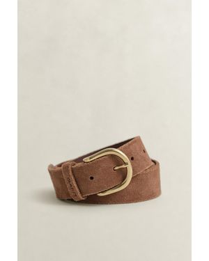 GANT Jeans Belt Mahogany - Natural