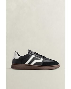 GANT Cuzmo Leather Trainers - Black