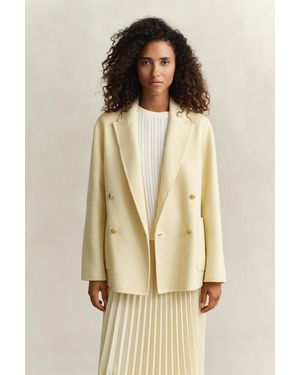 GANT Handstitched Club Blazer - Natural
