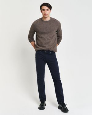 GANT Regular Fit Soft Twill Jeans - Blue
