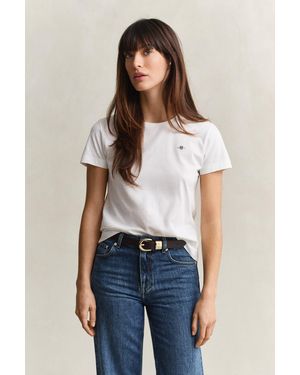 GANT Shield T-Shirt - White