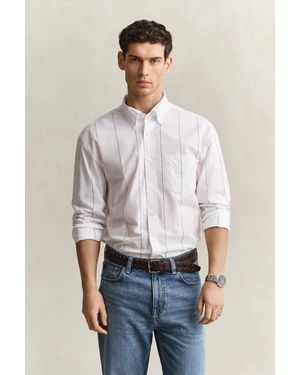 GANT Chenille Textured Shirt - White