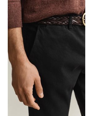 GANT Linen Blend Chinos - Natural