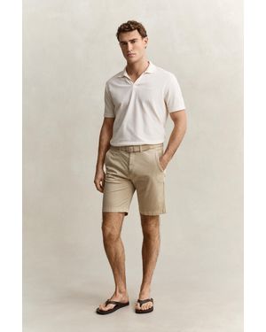 GANT Sunfaded Chino Shorts - Natural