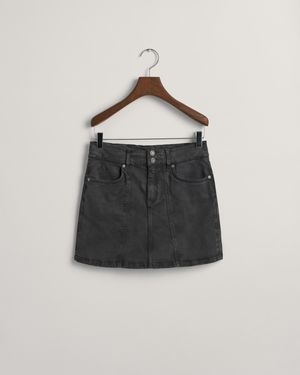 GANT Teens Teen Girls Low-Waisted Mini Skirt () - Black