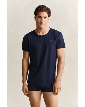 GANT 2-pack Crew Neck - Blue